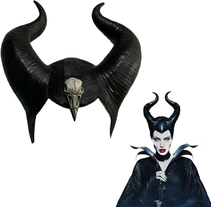 Maskë maleficent Halloween për djem (fëmijë) ose të rritur