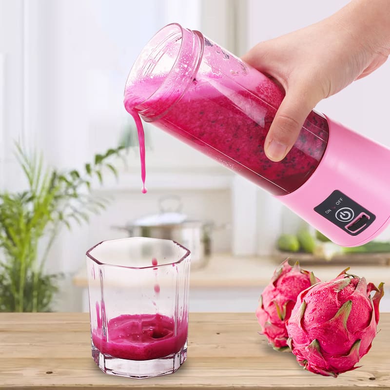 Smoothie blender udhëtimi rozë për femra