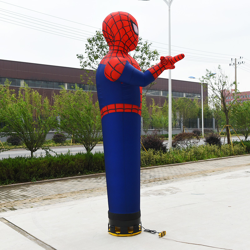 balerin ajri spiderman - figurinë vallëzimi reklamat komerciale balon qielli valëzim djalë